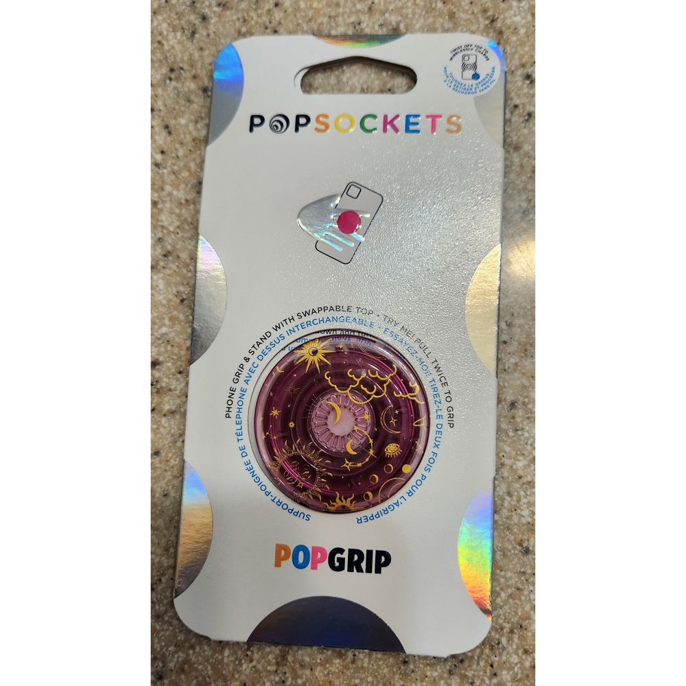 PopSocket PopGrip Translucent Celestial Mauve